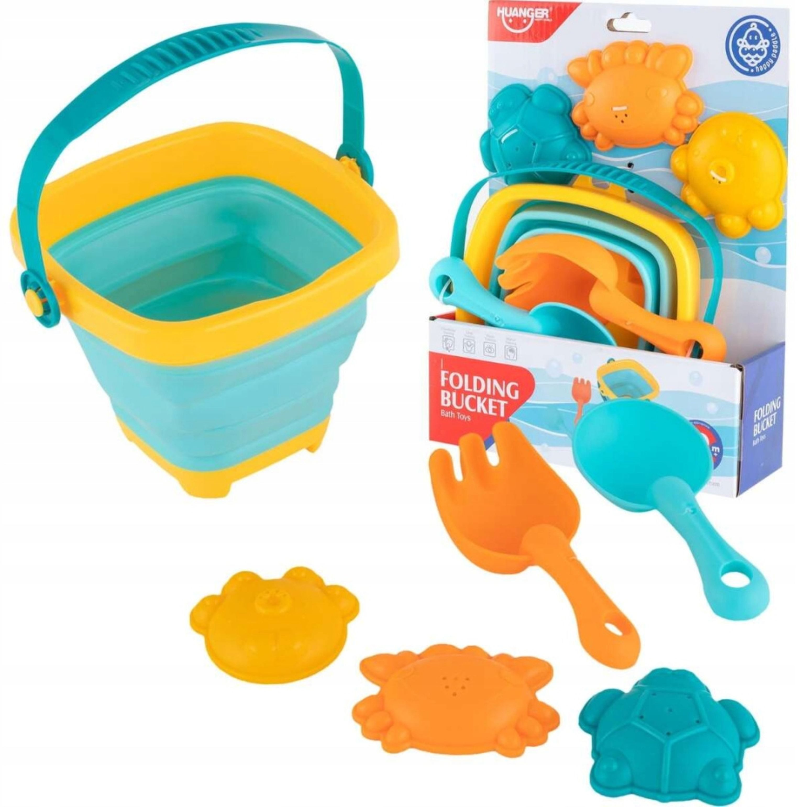 Fisher-Price® Sandkasten Faltbarer Sandspielzeug-Set mit Eimer, günstig online kaufen