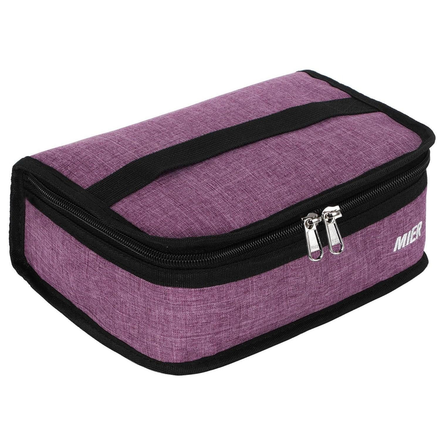 Kühltasche Lunchtasche Kühltasche isoliert Damen Herren Lila Violett