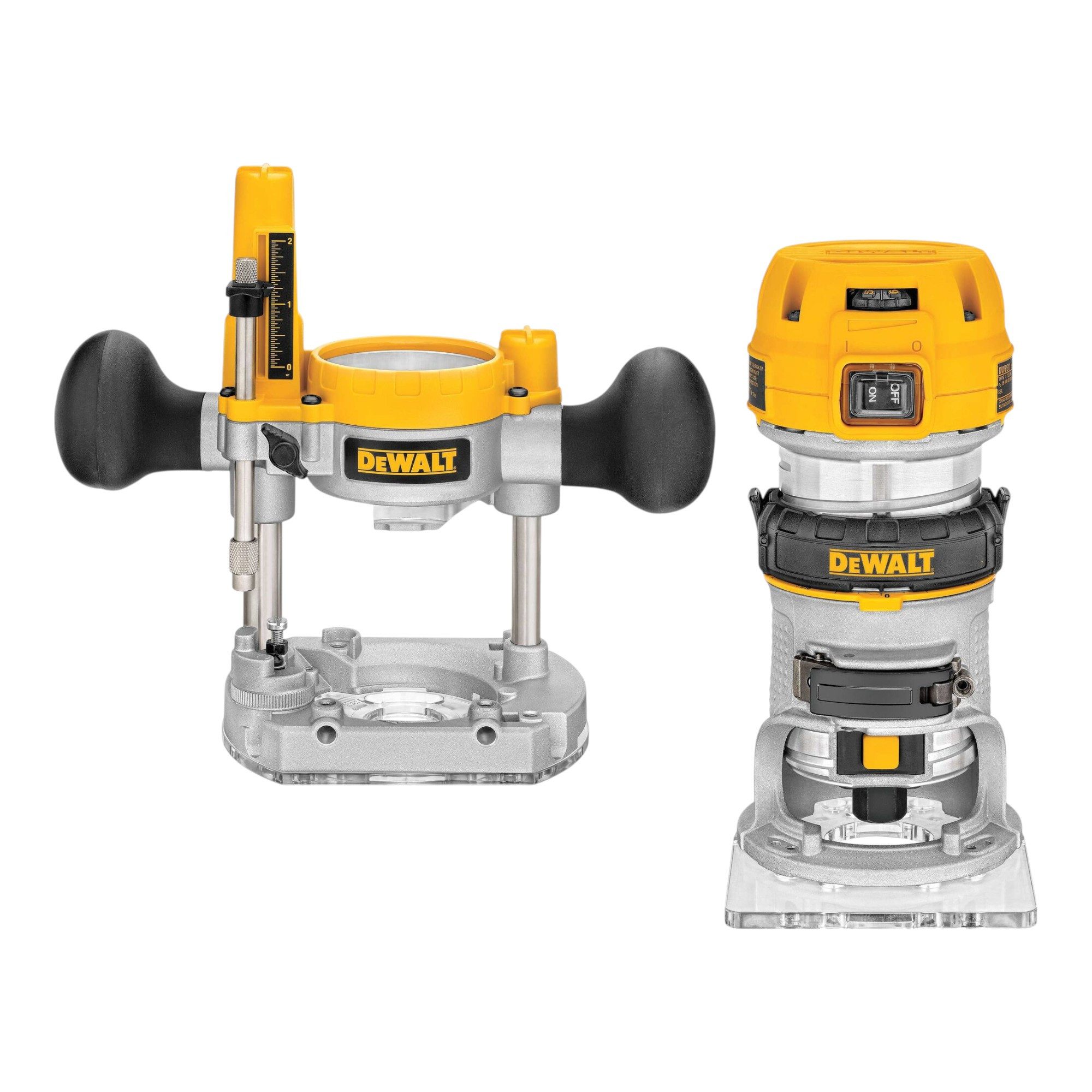 DeWalt Fräse D 26204 K Mulitfunktionsfräse 900 Watt 8 mm + Koffer