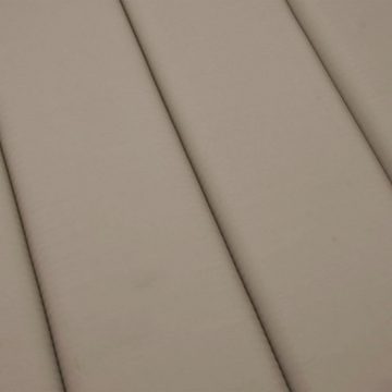 vidaXL Sitzauflage Sonnenliegen-Auflage Taupe 200x70x3 cm Oxford-Gewebe, (1 St)
