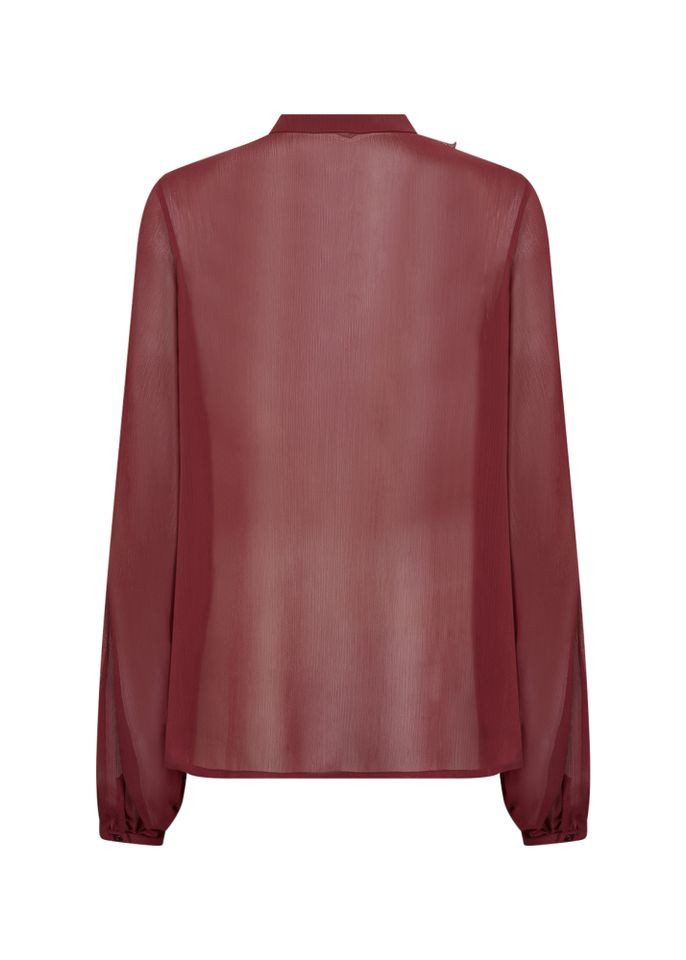soyaconcept Langarmshirt - feminines transparentes Hemd günstig online kaufen