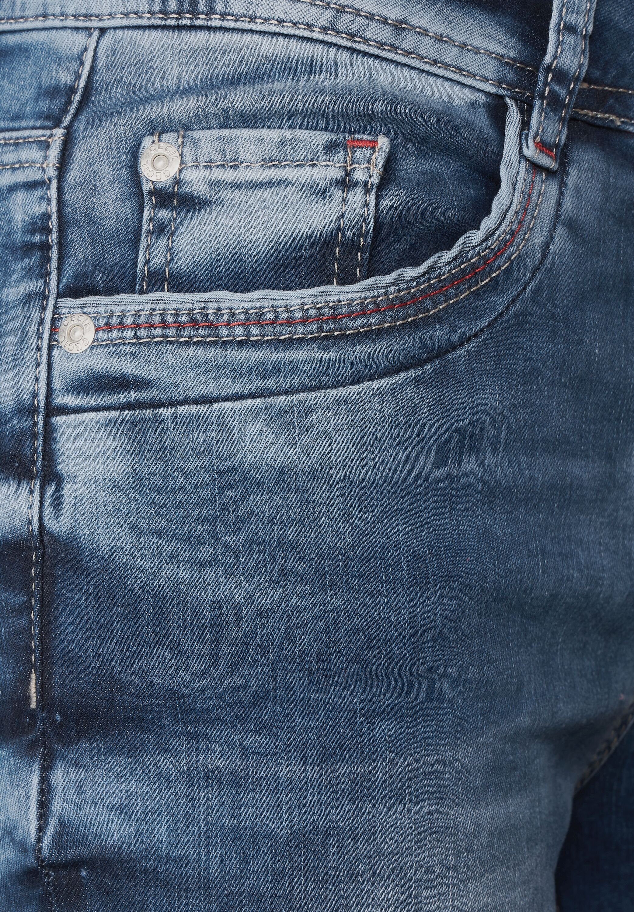 5-Pocket-Style Cecil Slim-fit-Jeans