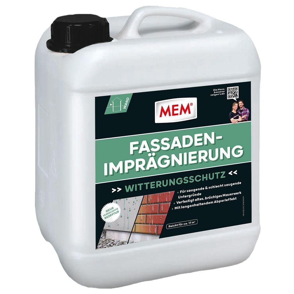 MEM Bauchemie MEM FassadenImprägnierung 5 l NatursteinImprägnierung