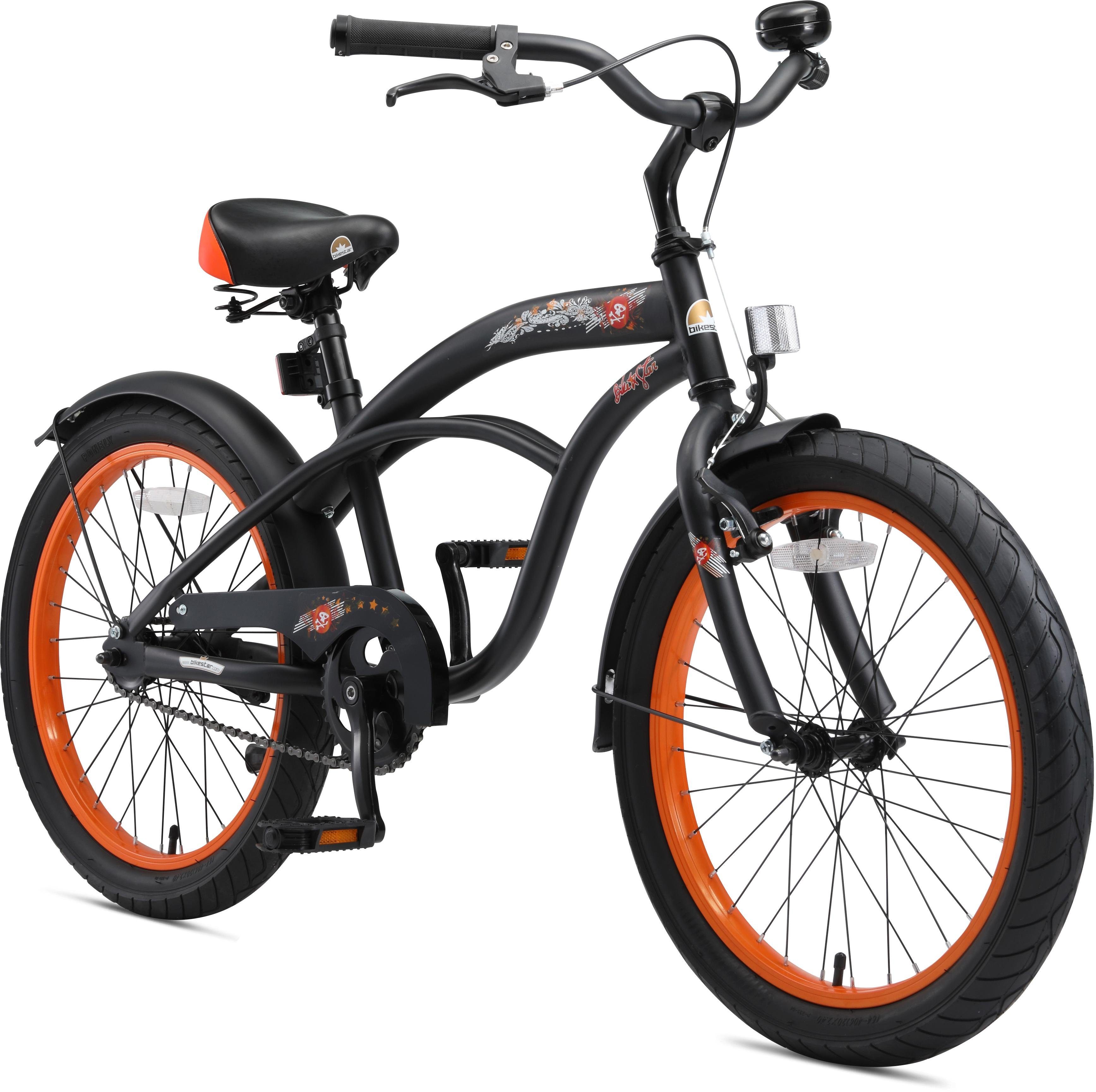 Bikestar Jugendfahrrad Cruiser, 1 Gang, für Herren