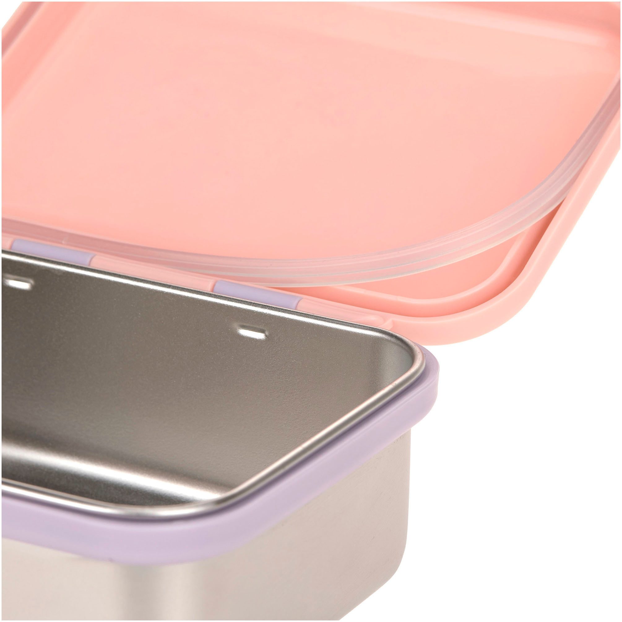 LÄSSIG Lunchbox Happy Fruits Stainless Steel Kirsche, Edelstahl, Polyprophylen (PP), Silikon, (1-tlg) – Bild 5 von 5