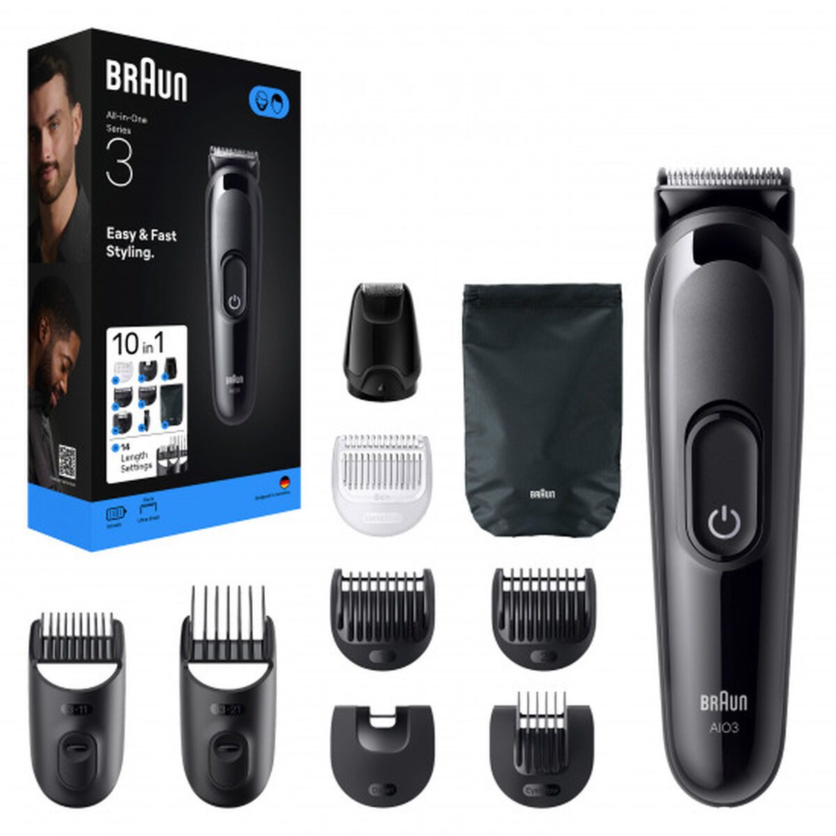 Braun Haarschneider Haarschneidegerät Braun S3 ALL IN AIO3560