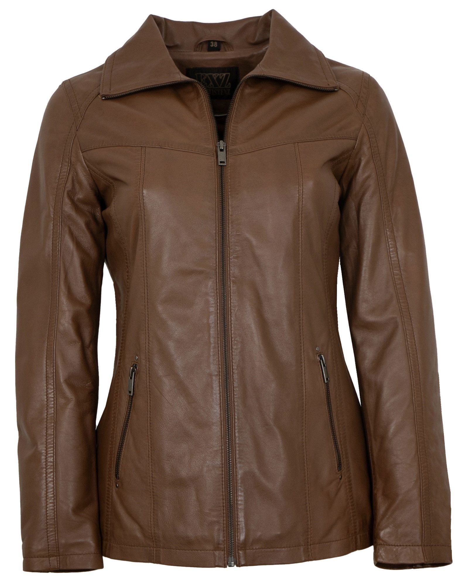 EXZ by Existenz Lederjacke Alicia-E Existenz - Damen Lederjacke Lammnappa m günstig online kaufen