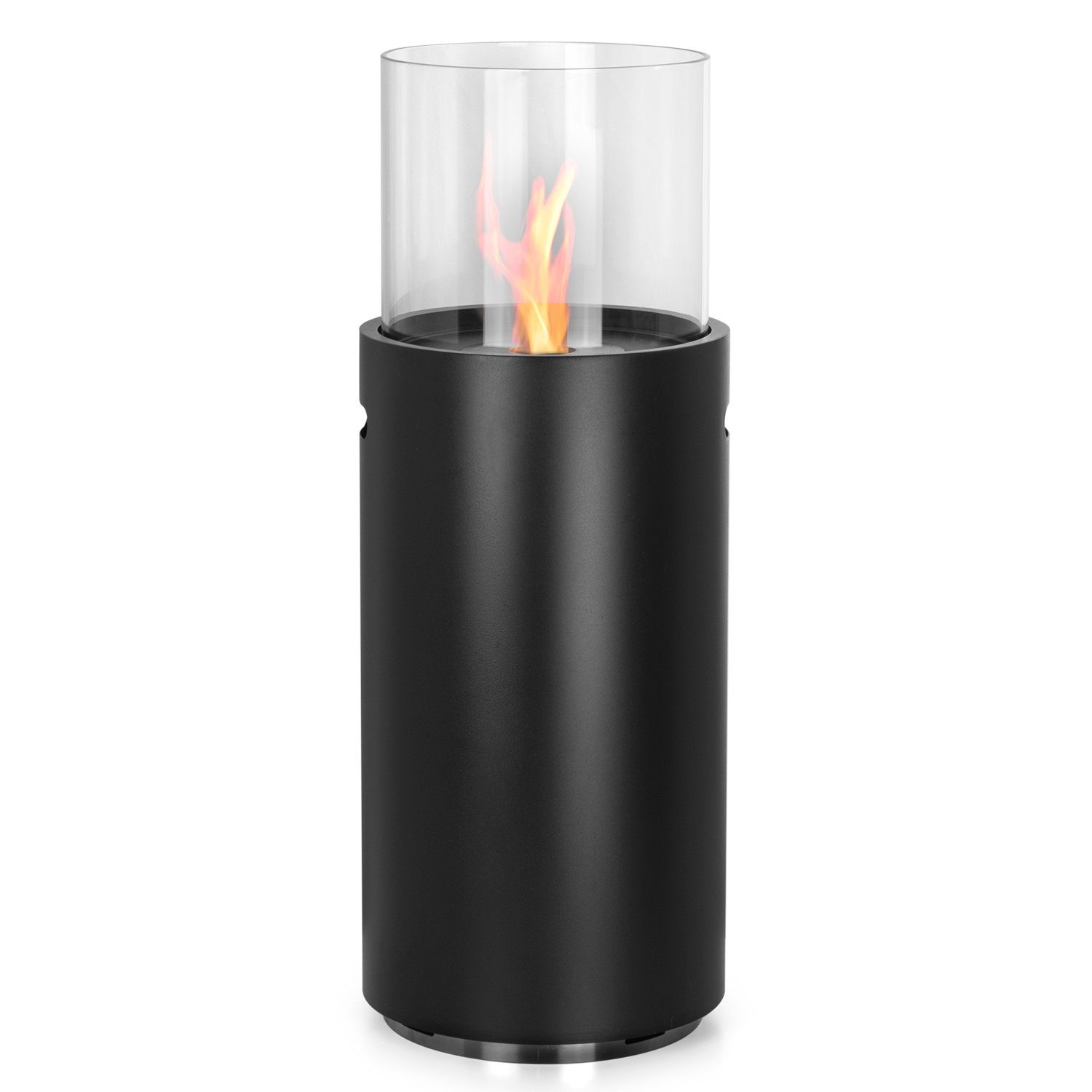 Moritz Dekokamin Bio Ethanol Stand-Kamin, Ethanolbrenner Glasfeuer Terrassenfeuer Kamin