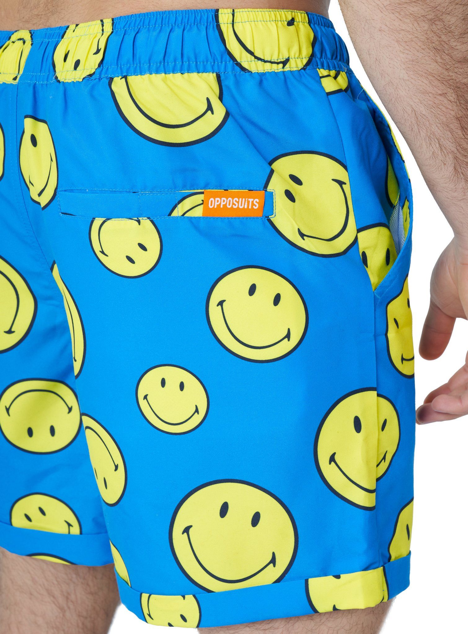 Opposuits Partyanzug Smiley Summer Fade Sommer Set - Strand Outfit, Immer schön lächeln, auch wenn der Sommer schon vorbei ist!
