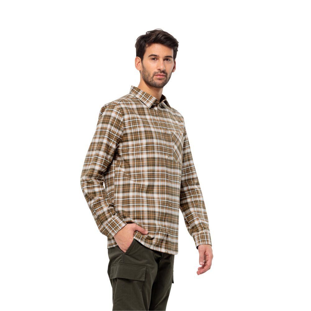 Jack Wolfskin Flanellhemd BERGWEG SHIRT M
