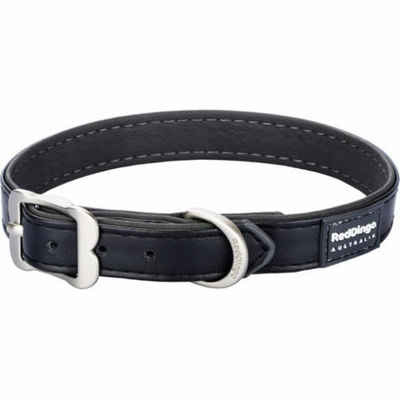 Red Dingo Hunde-Halsband Halsband RD Elegant 12 mm x 20-25 cm - Schwarz