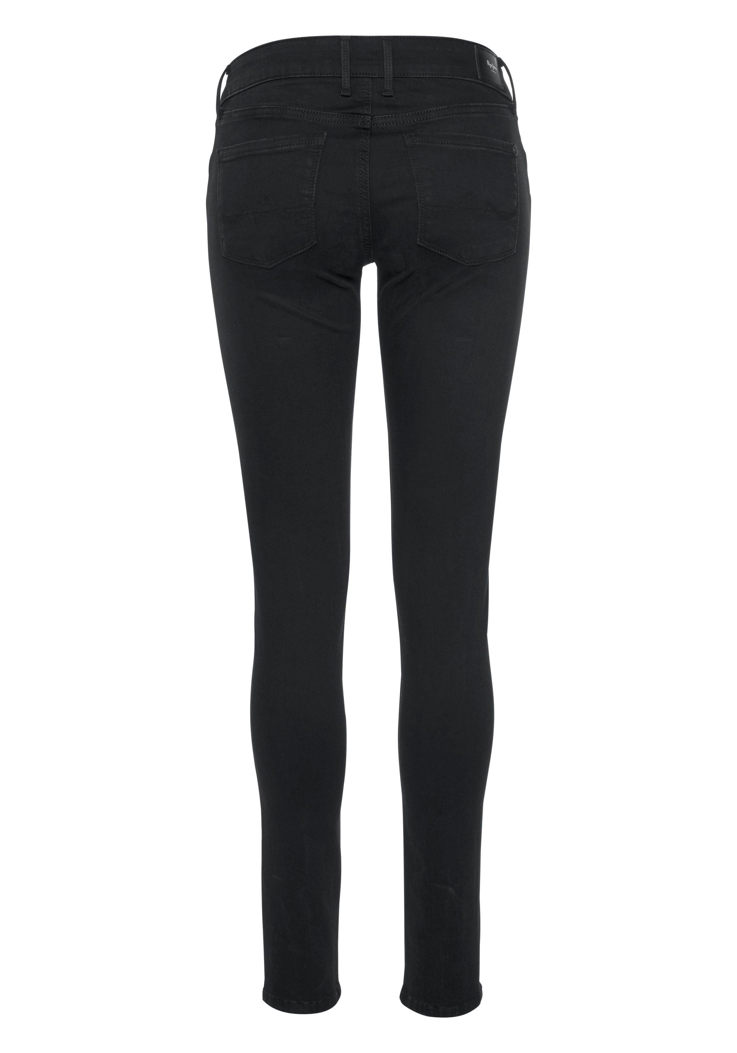 Pepe Jeans und Bund Stretch-Anteil 10oz mit 1-Knopf S98 5-Pocket-Stil im SOHO Skinny-fit-Jeans