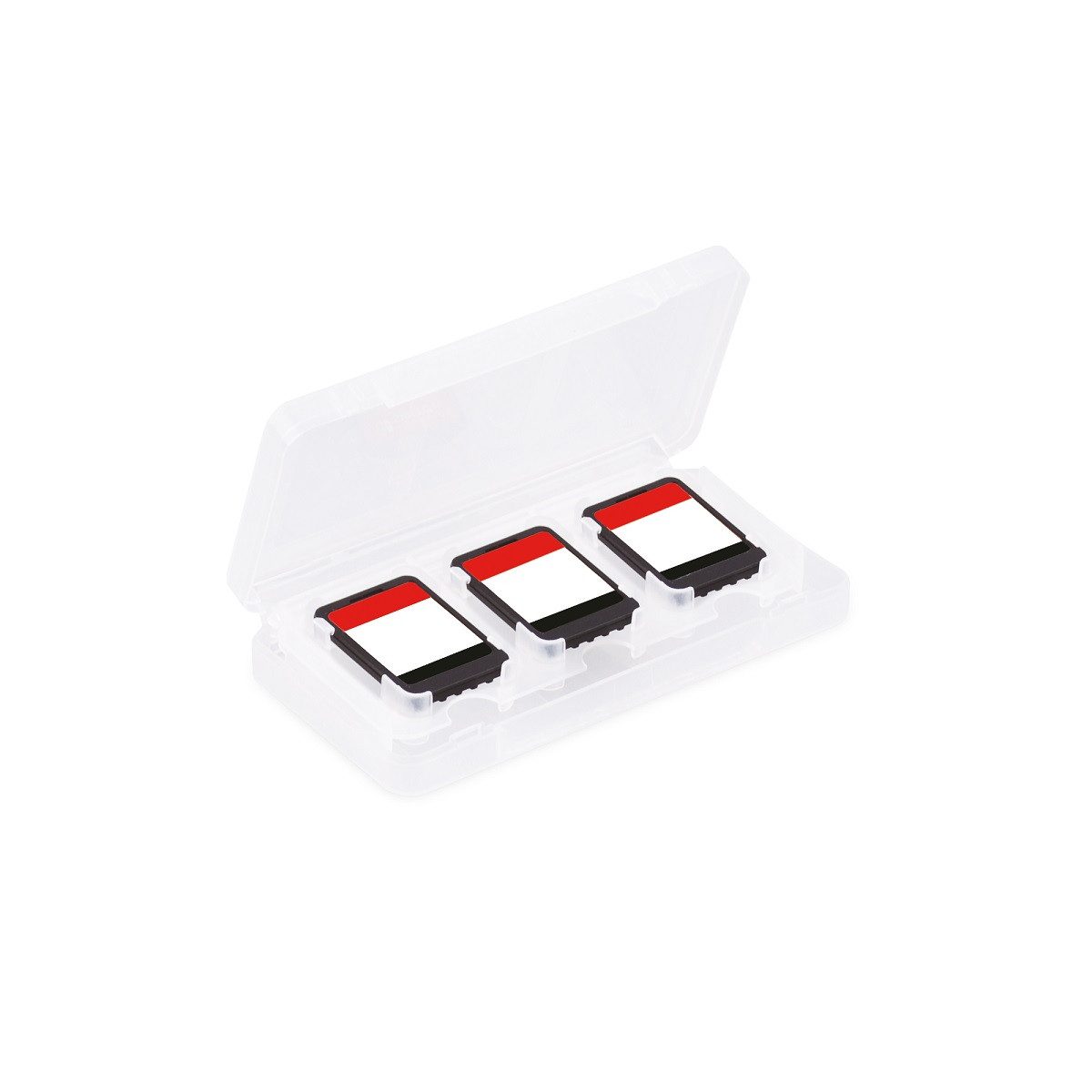 Qware Gaming Nintendo-Schutzhülle 6er Set Schutzboxen kompatibel mit Nintendo Switch Spiele