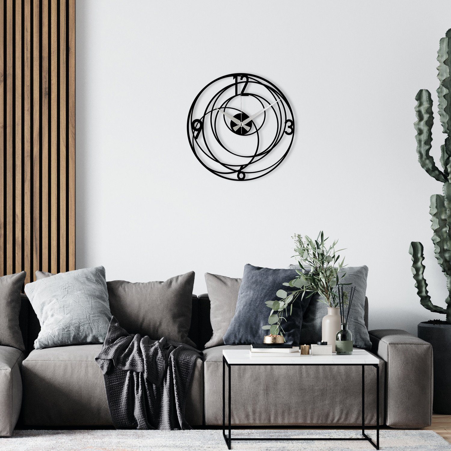 Wallity Wanduhr 100% METAL (Thickness: 1,2mm), günstig online kaufen