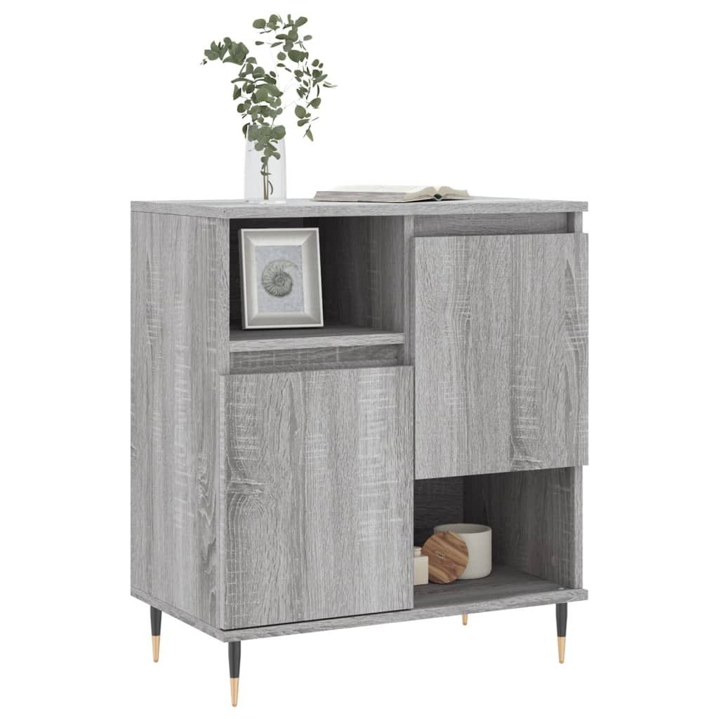 vidaXL Sideboard Sideboard Grau Sonoma 60x35x70 günstig online kaufen