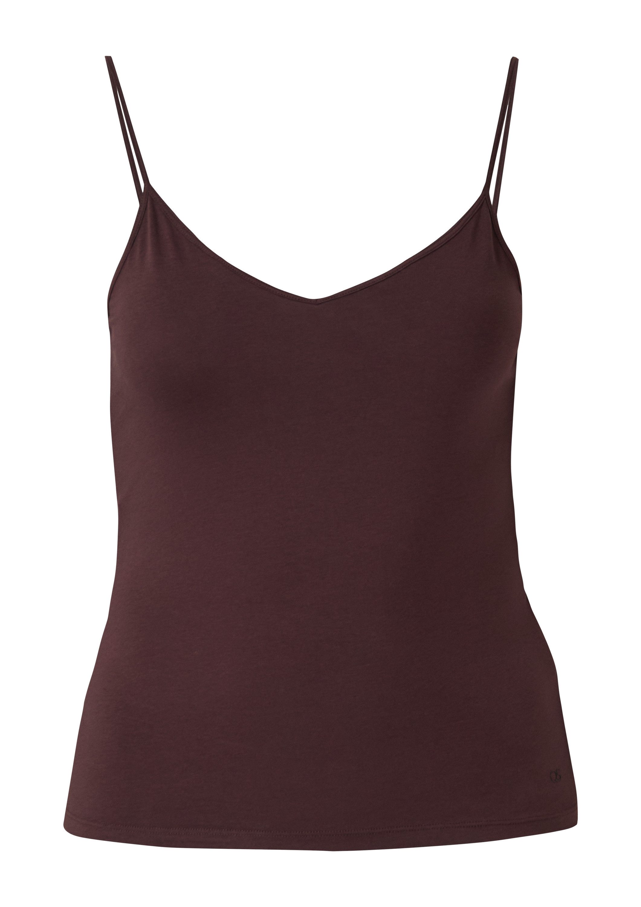 QS Muskelshirt T-Shirt Elastisches Spaghettiträgertop günstig online kaufen