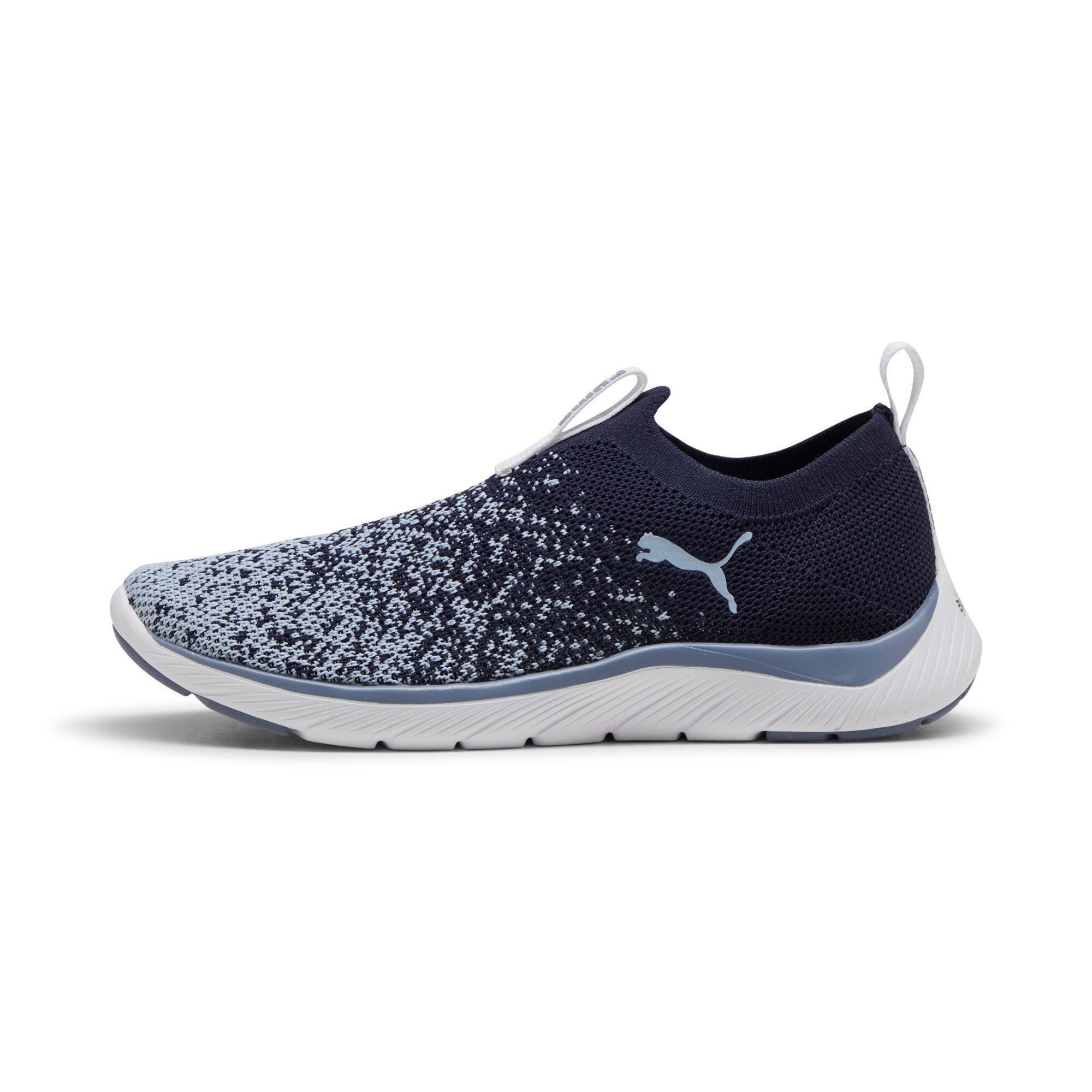 PUMA SOFTRIDE REMI SLIP-ON KNIT WNS Slip-On Sneaker mit SOFTFOAM+ Dämpfung, leicht profilierte Synthetiklaufsohle