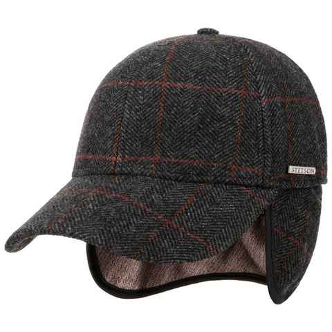 Stetson Baseball Cap (1-St) Wollcap Hinten geschlossen