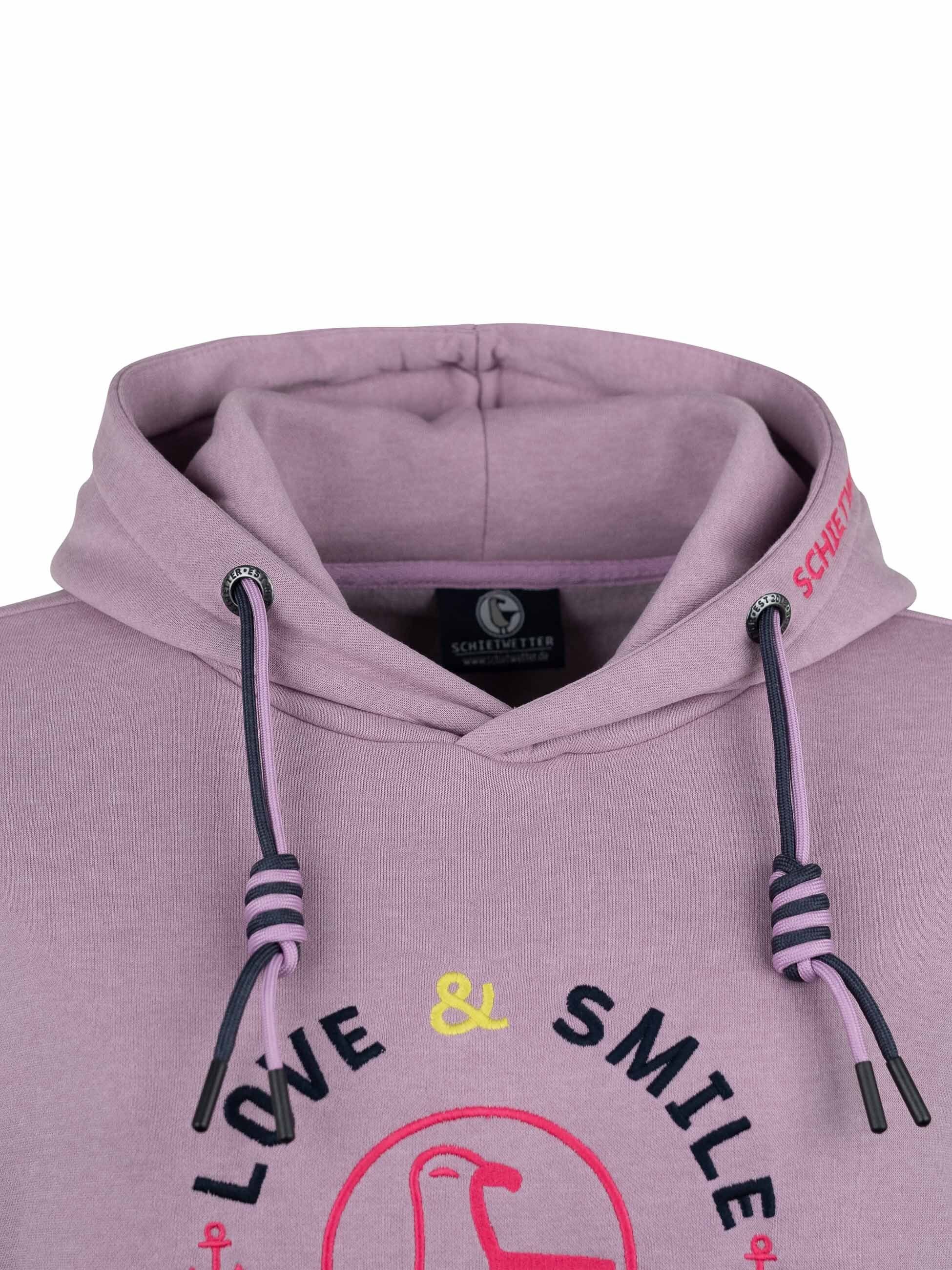 Schietwetter Kapuzenpullover Damen Hoodie "Marie Meersalz" günstig online kaufen