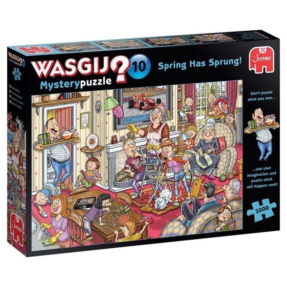 Jumbo Spiele Puzzle Jumbo Wasgij Mystery 10 Endlich Frühling!, Puzzleteile