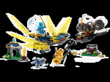 LEGO® Konstruktions-Spielset NIN Duell zwischen Nya und Arin