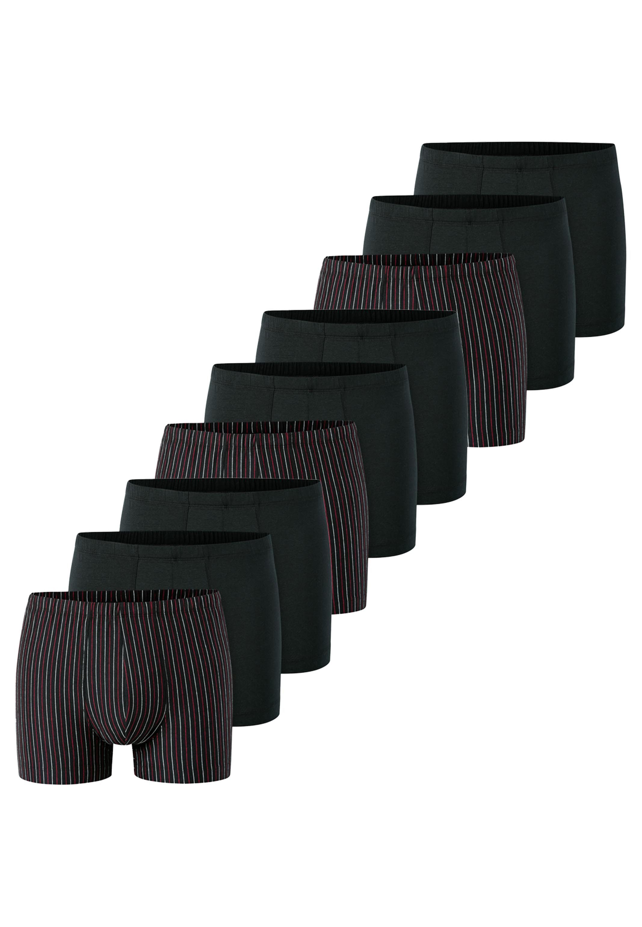 Schiesser Retro Boxer 9er Pack 95/5 Essentials (Spar-Set, 9-St) Retro Short günstig online kaufen