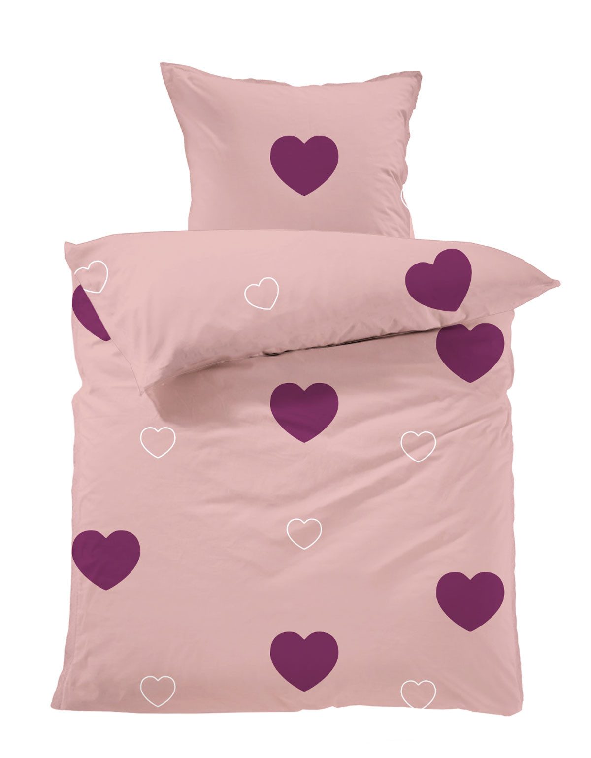 Lavea Kinderbettwäsche Lavea Kinder Bettwäsche Set - Emilia 100 x 135cm + 4 günstig online kaufen