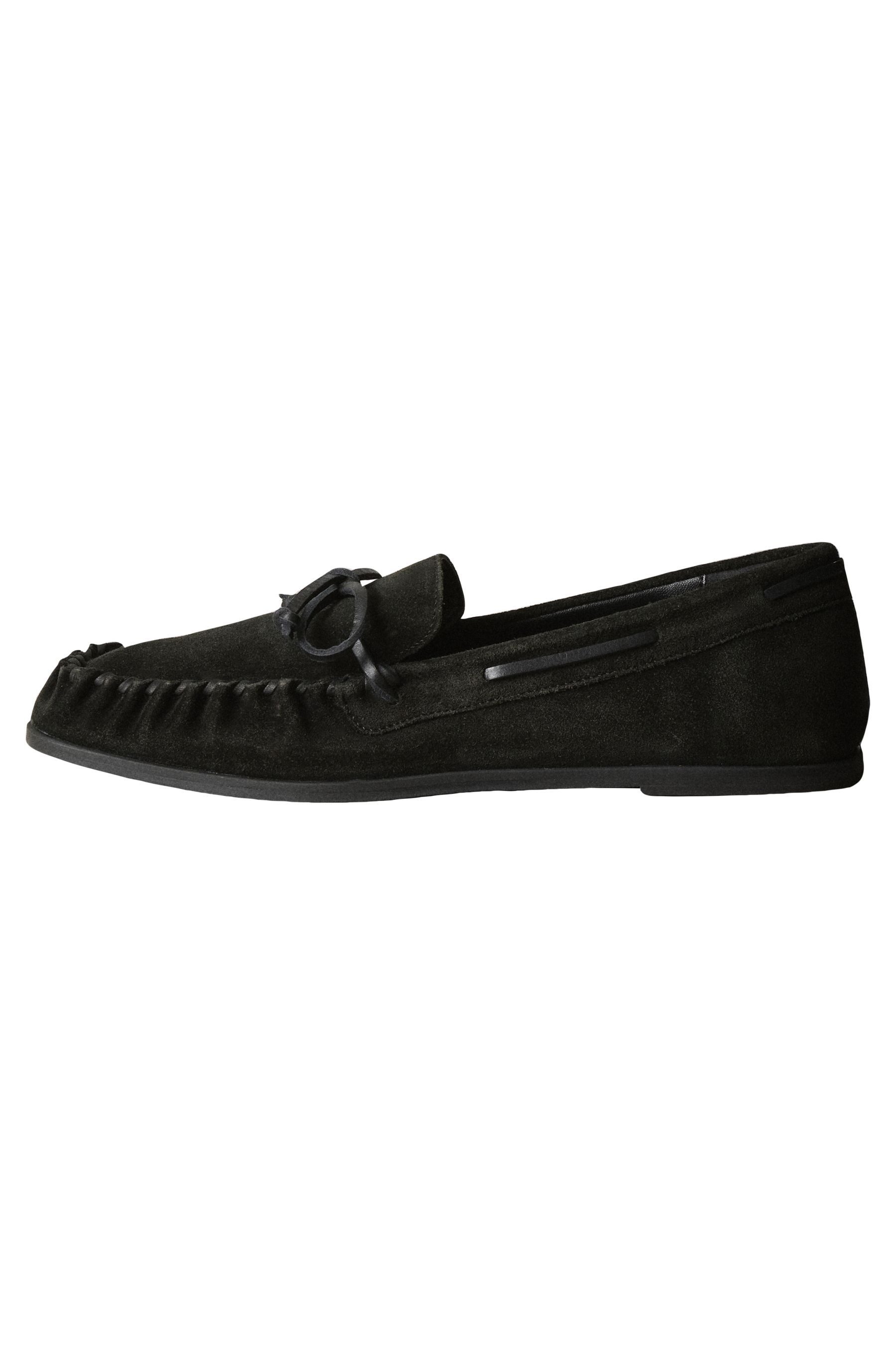 Next N. Premium Loafer aus Leder mit Raffung Loafer