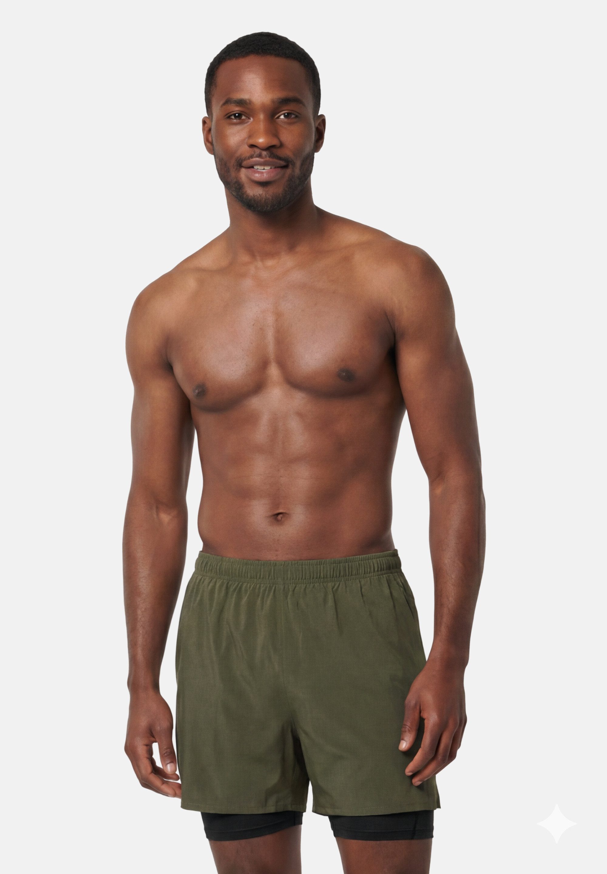 DANISH ENDURANCE Shorts Momentum 2in1 2-in-1 Design, atmungsaktiv, elastischer Bund