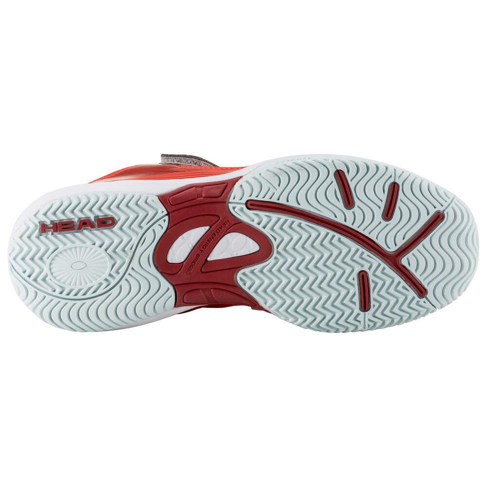 Head Kleinkinder Kinder Tennisschuhe Head Sprint Velcro 3.0 Kids ORDR rot Tennisschuh