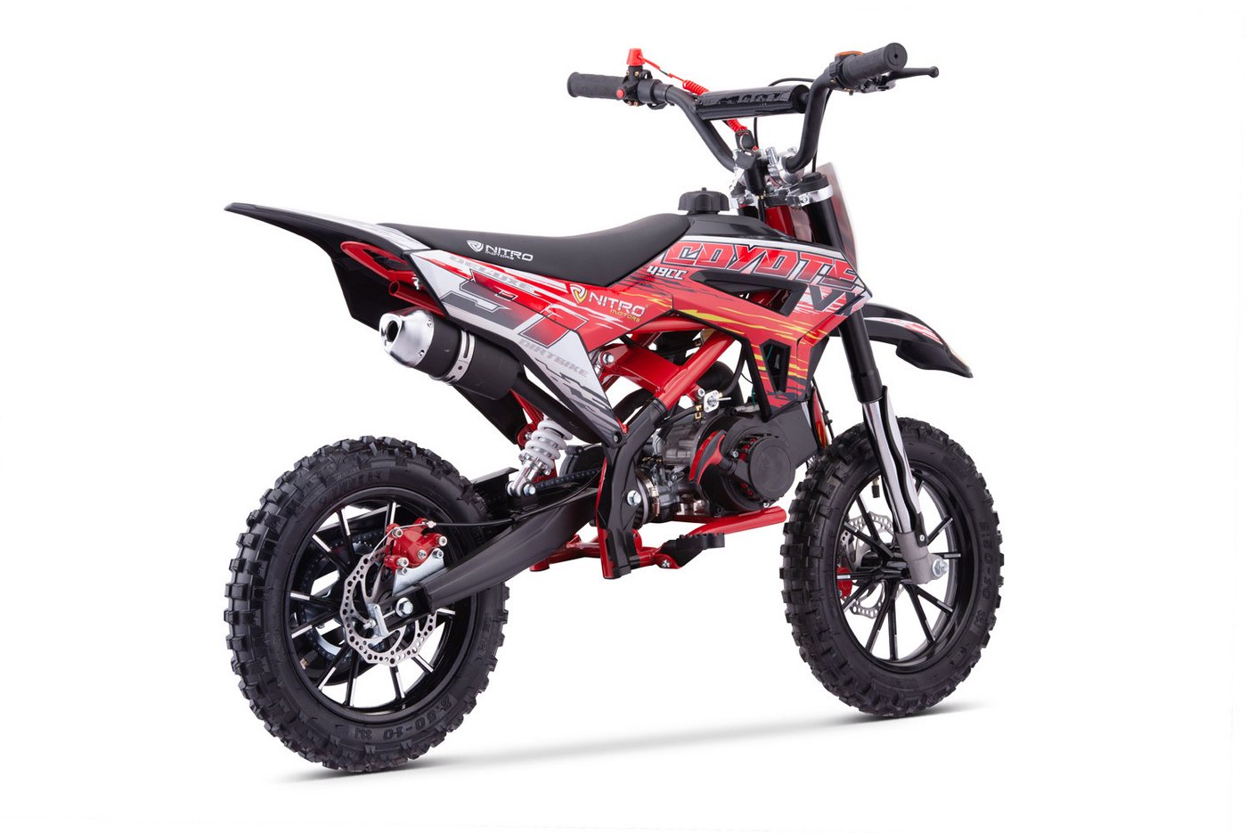 Thumbnail - Smarty Dirt-Bike 49cc mini Kinder Dirtbike Coyote VX E-Pullstart DLX 10"