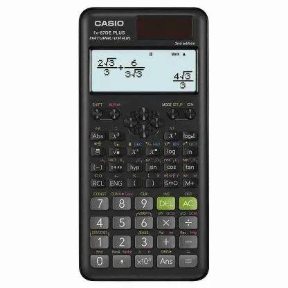 CASIO Taschenrechner CASIO FX-87DE Plus-2 Taschenrechner, Wissenschaftlicher Taschenrechner