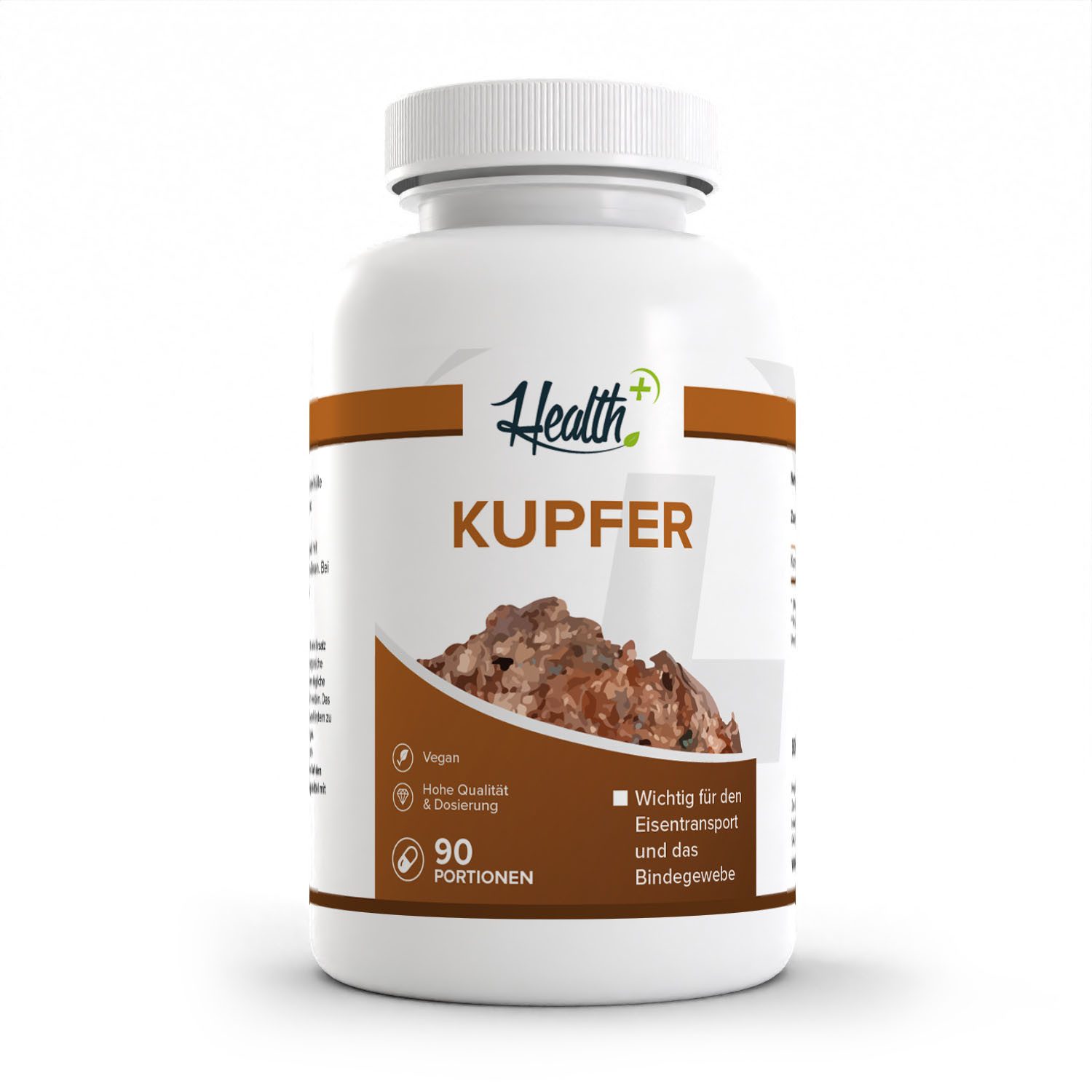 Zec+ Nutrition HEALTH+ KUPFER, 90 Kapseln Kapsel