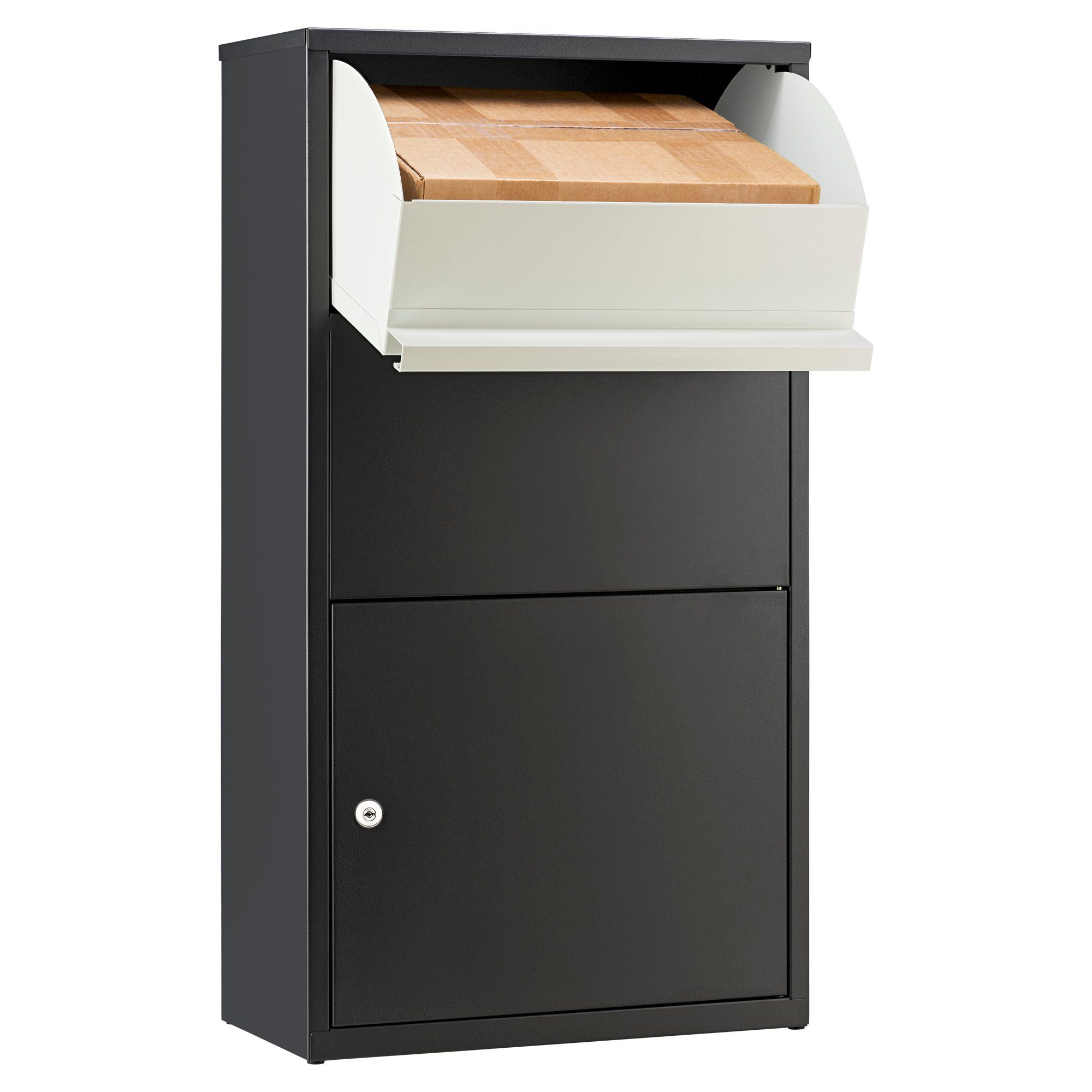 Haussmann Paketbriefkasten Paketbriefbox "One" - Pulverbeschichtet inkl. 4 günstig online kaufen