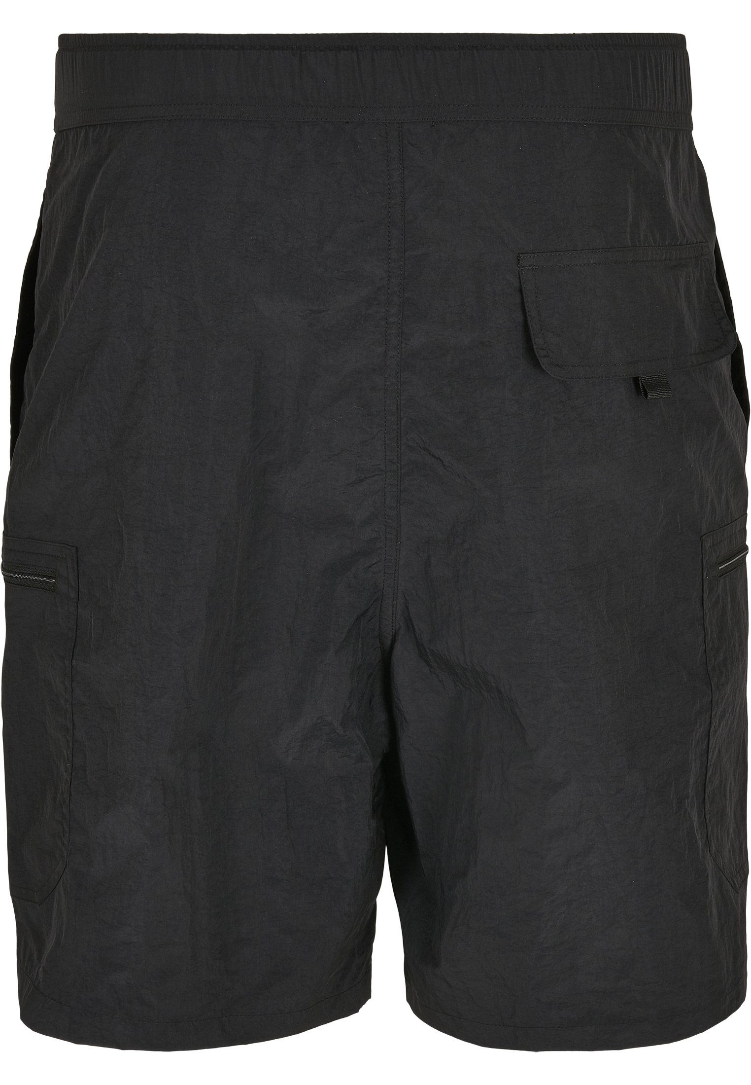 Cargohose Shorts Adjustable CLASSICS (1-tlg) Nylon URBAN Herren schwarz