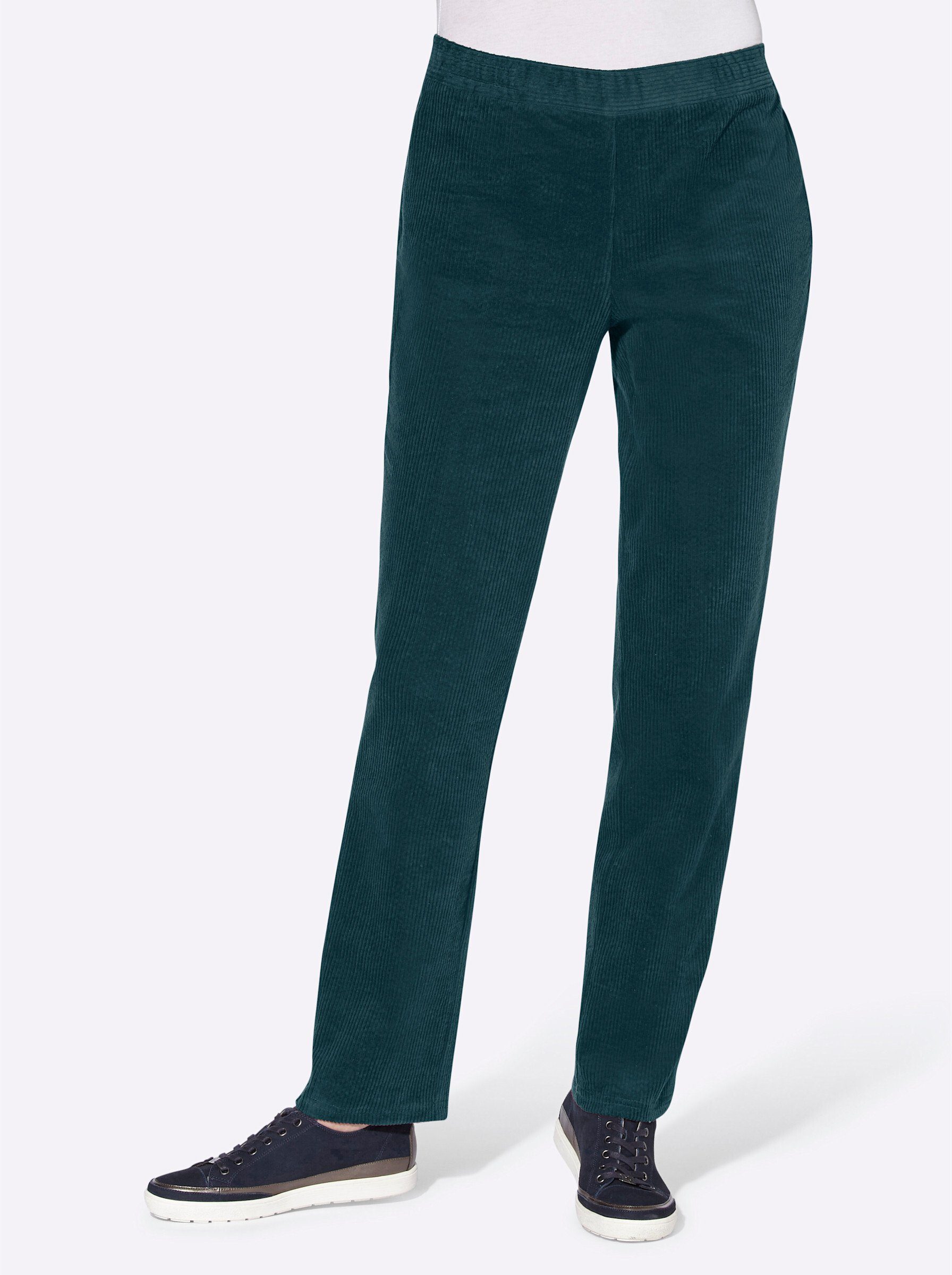 Sieh an! Jerseyhose Cordhose Innenbeinlänge ca. günstig online kaufen