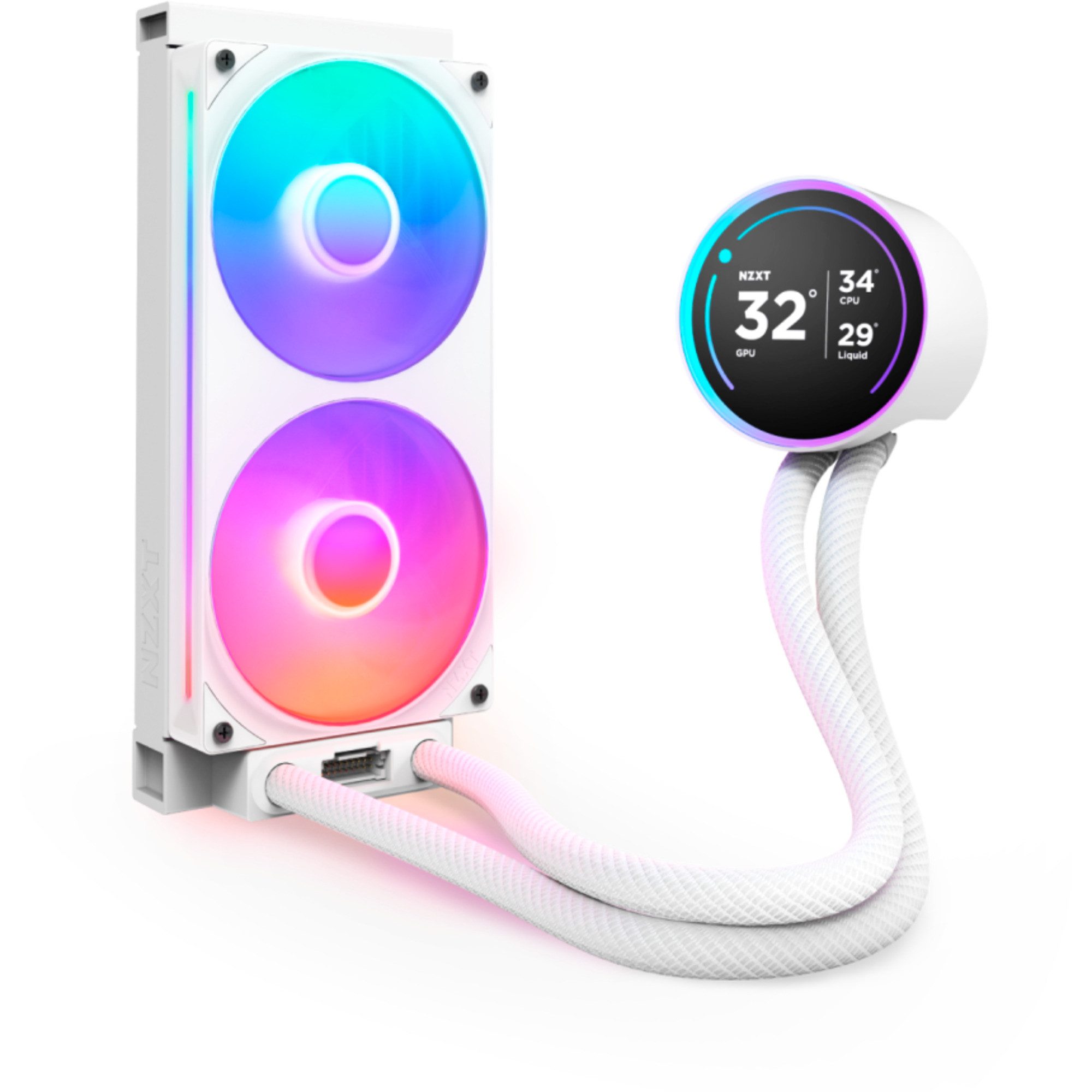 NZXT CPU Kühler NZXT Kraken Elite 240 RGB 240 mm, Wasserkühlung