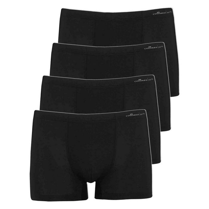 COMAZO Retro Pants 4er Pack Herren Pants ohne Eingriff (Spar-Set 4-St) Vegan