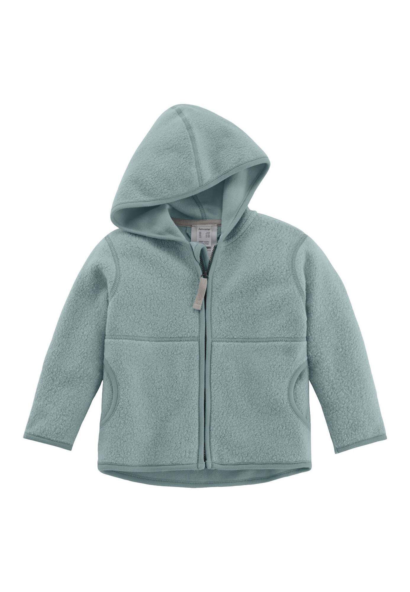 Hessnatur Fleecejacke aus reiner Bio-Baumwolle (1-St) günstig online kaufen