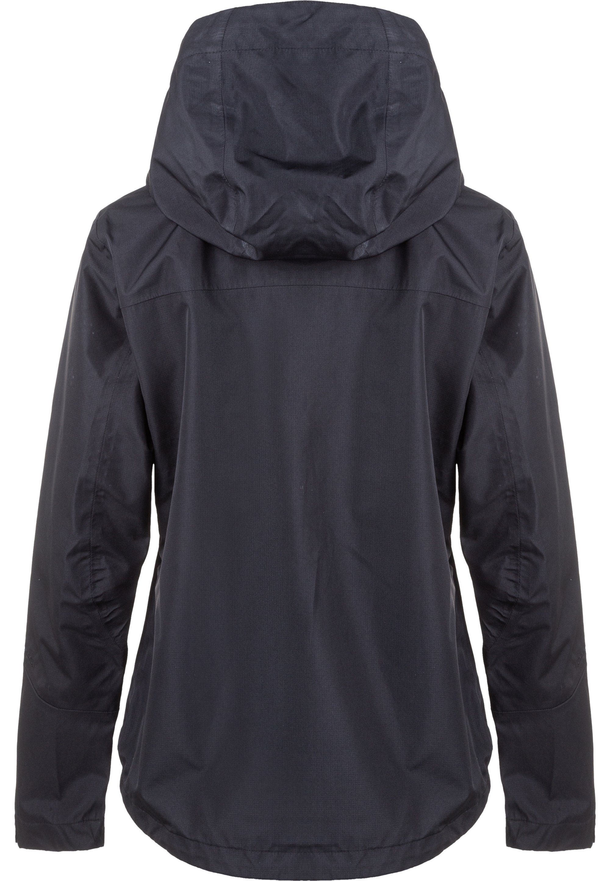 WHISTLER Softshelljacke BROOK schwarz praktischer 15000 W-PRO Kapuze mit W Jacket Shell