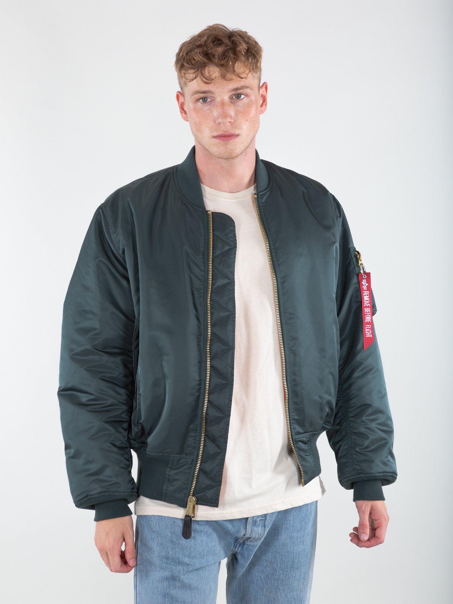 navy Jackets green MA-1 Flight - Men & Bomberjacke Alpha Industries Bomber (HERITAGE) Alpha Industries