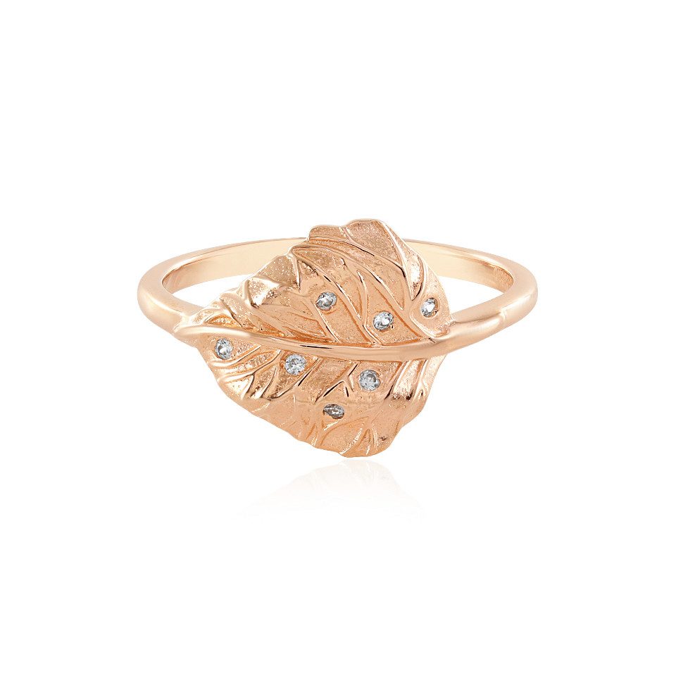Cavill Silberring Ring mit Blattmotiv aus günstig online kaufen