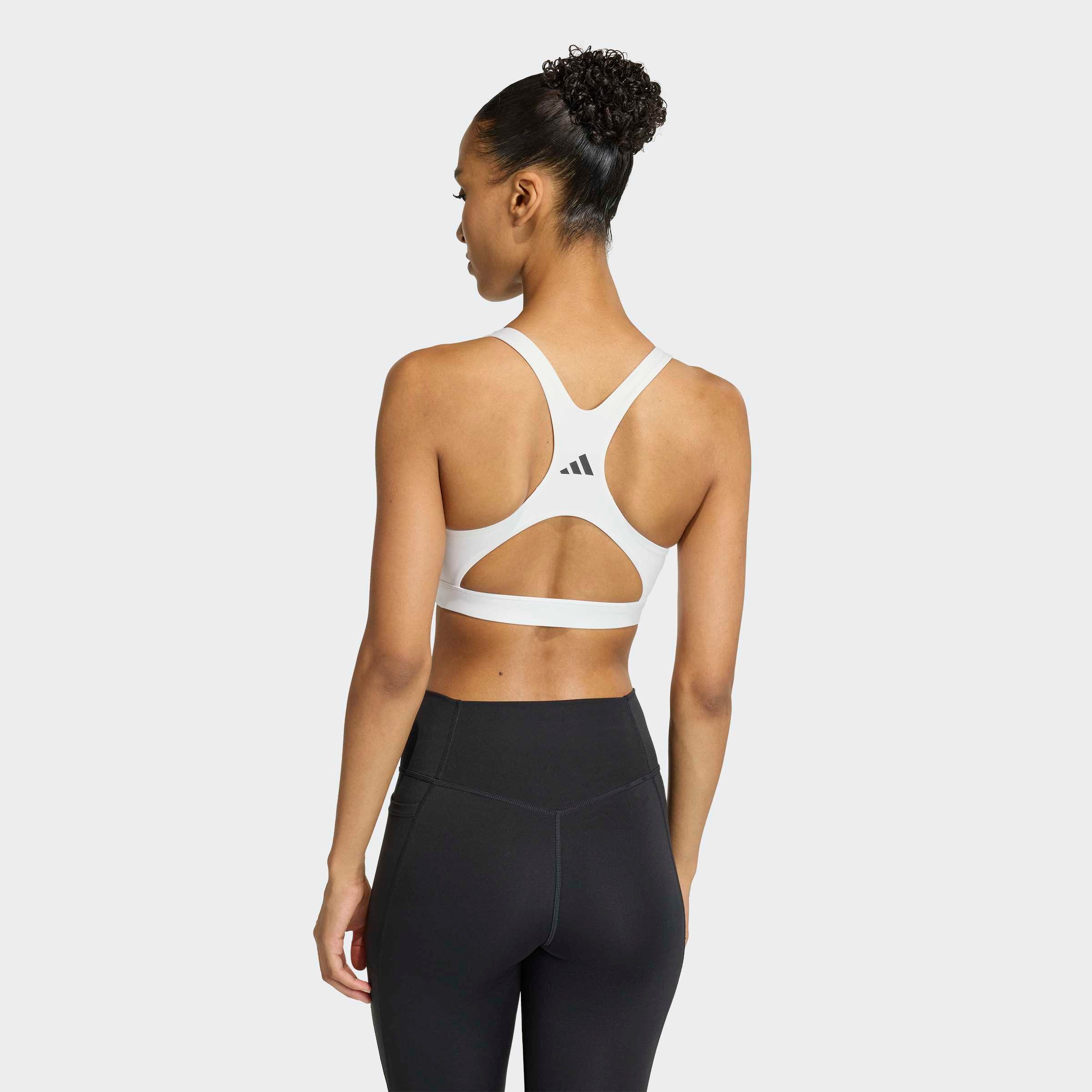 adidas Performance Sport-BH OPTIME ESSENTIALS WORKOUT BH MIT STARKEM HALT