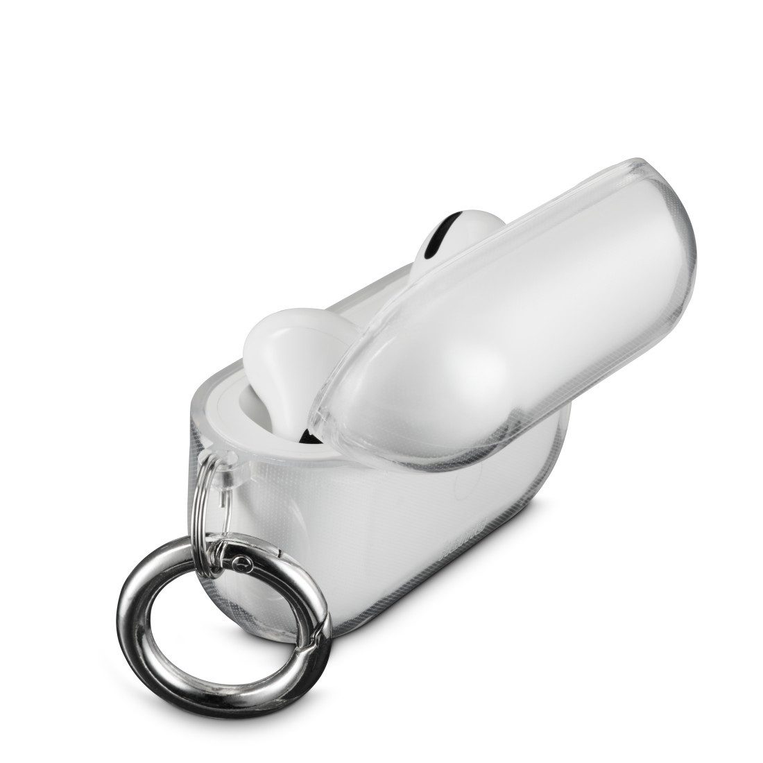 Hama Kopfhörer-Schutzhülle Schutzhülle "Always Clear" für Ladecase Apple AirPods Pro 1. Gen