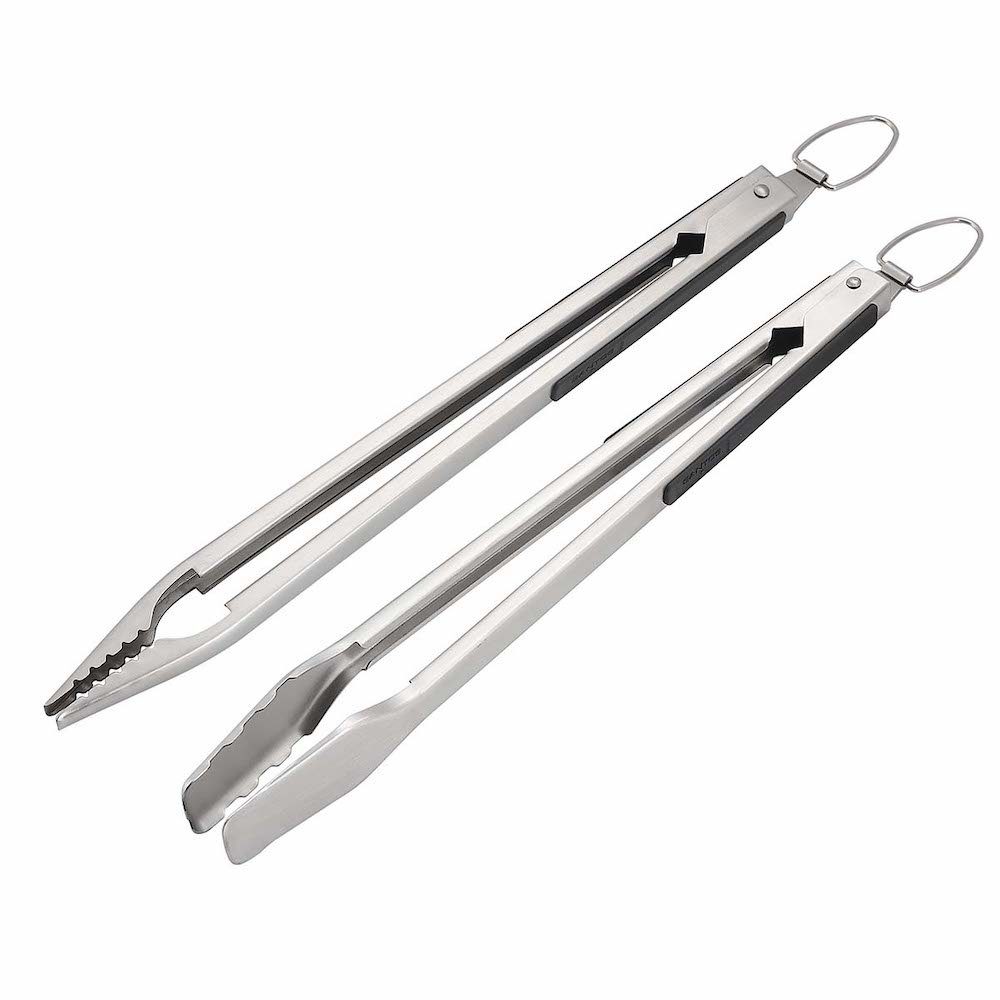 Grillbesteck-Set Präzisions-Grillbesteck Grillzange & Grillpinzette 41cm Edelstahl