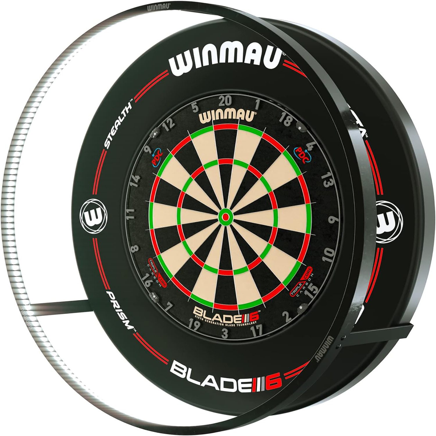 Winmau Dartpfeil Winmau Plasma Dartboard Beleuchtung Lichtring