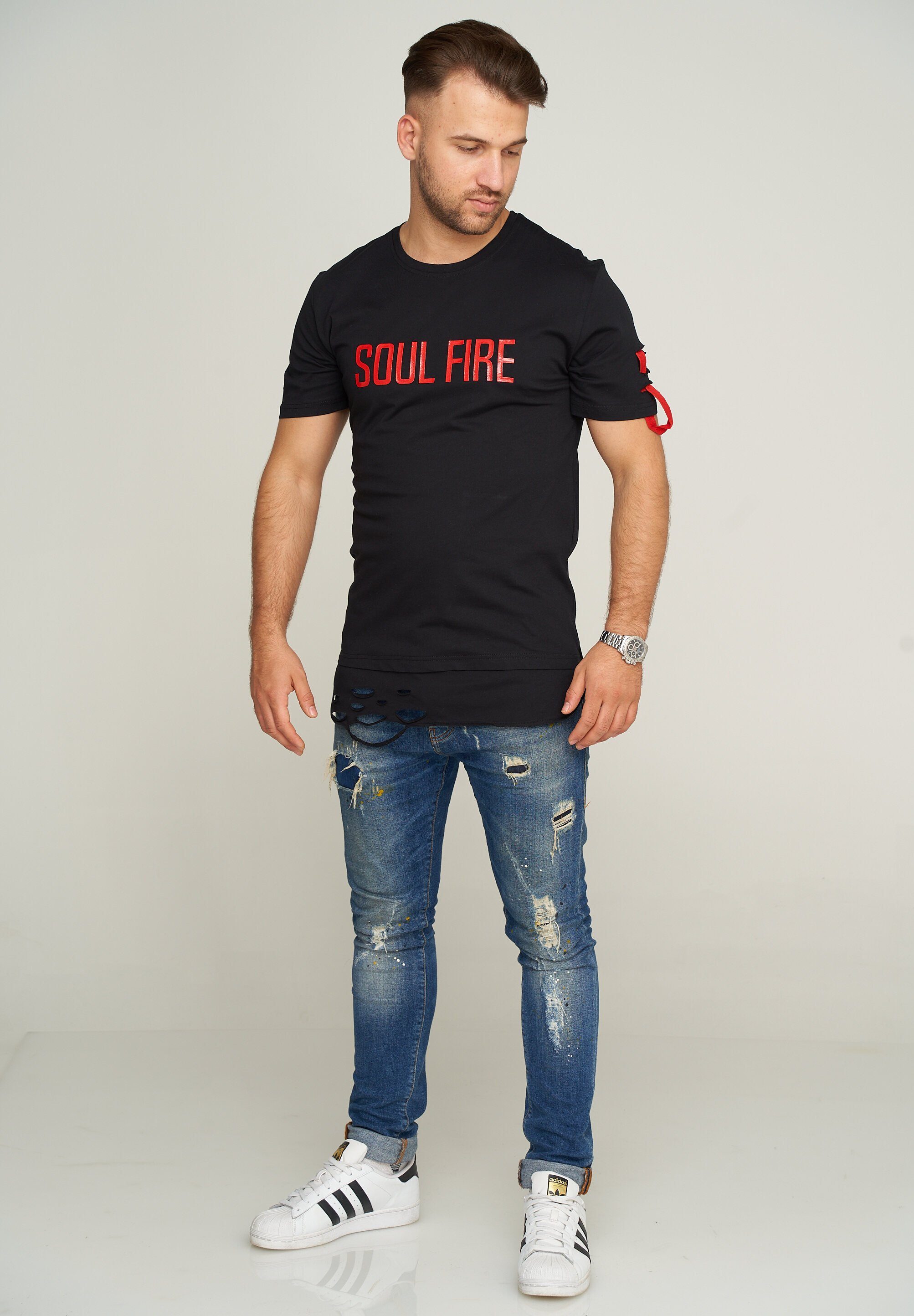 2Y Premium T-Shirt 2YFERNDALE im Oversize-Stil günstig online kaufen