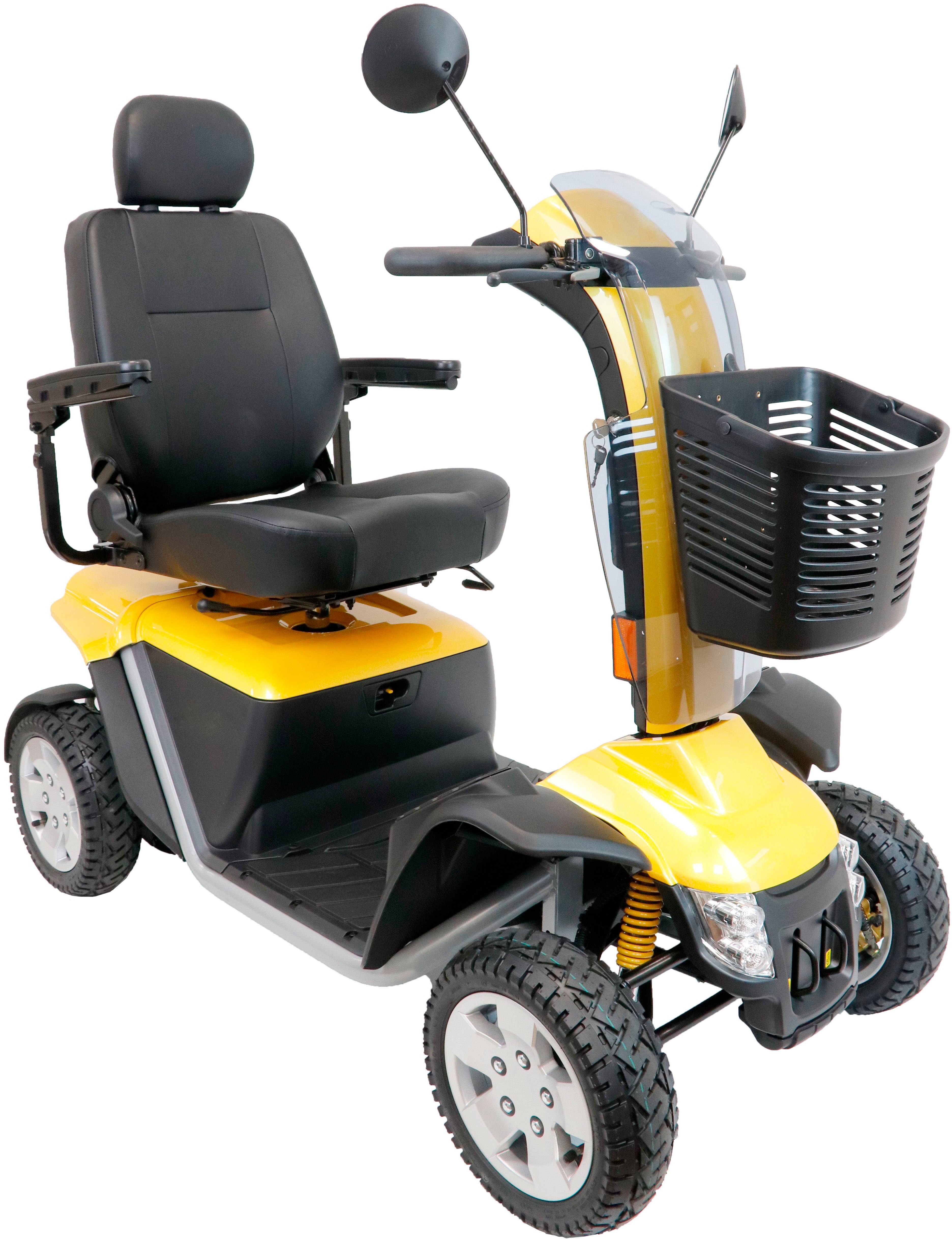 mobilis Elektromobil M94 2.0, Premium Fahrzeug, 15 km/h, Große Reichweite, Komfortsitz, LCD-Display, Outdoor-Spezialist
