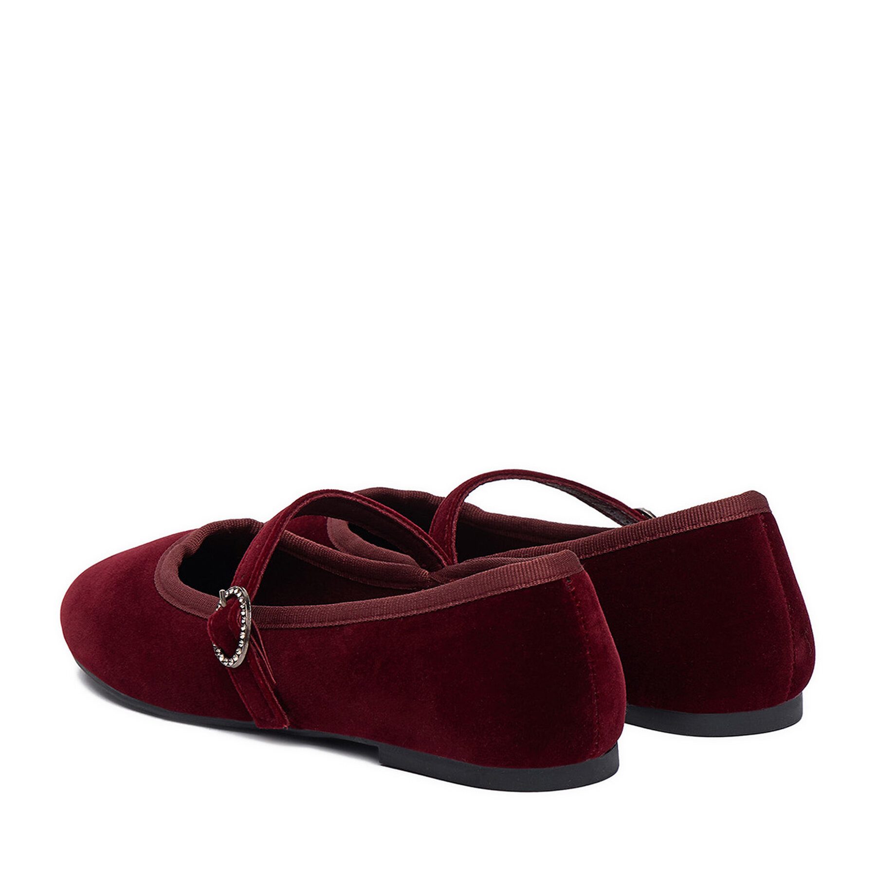 DeeZee Deezee Mädchen Ballerinen 5907964248293 Rotwein Ballerina – Bild 2 von 3