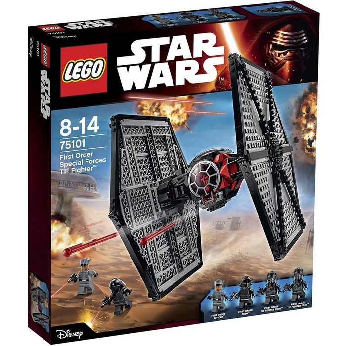 LEGO® Konstruktionsspielsteine LEGO® Star Wars™ - First Order Special Forces TIE (Set 517 St)
